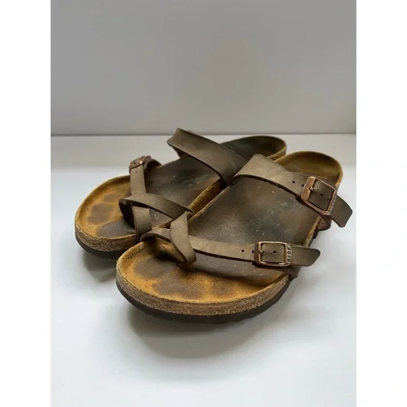 Birkenstock Mayari Brown Sandals Women’s Size 41 - Picture 1 of 5